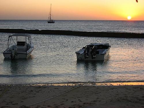 Sunset Salt Cay